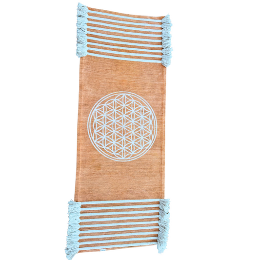 Sacred Flower of Life Yoga Meditation Mat - Harmony